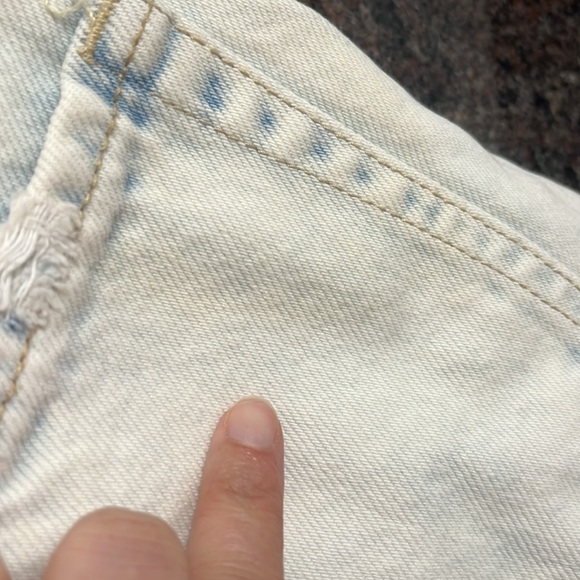 “Abercrombie & Fitch: Zoe Natural Rise Vintage A-line Skirt size 27” - Picture 7 of 8